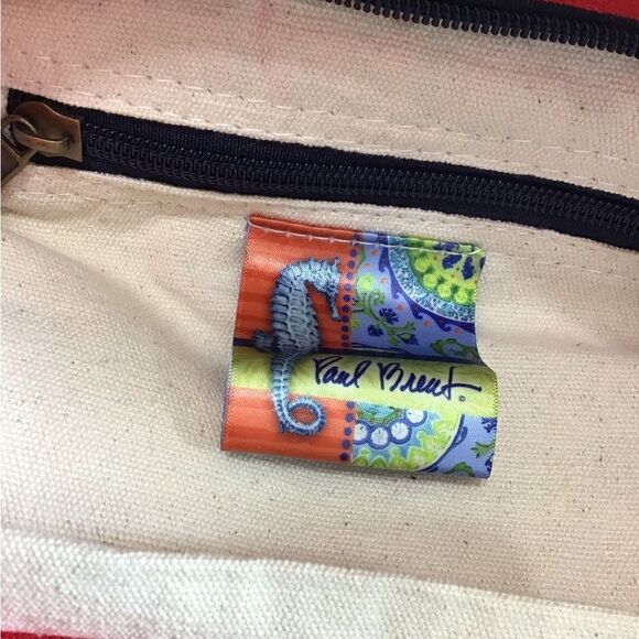 Paul Brent Canvas Nautical Shoulder Bag - Picture 9 of 14